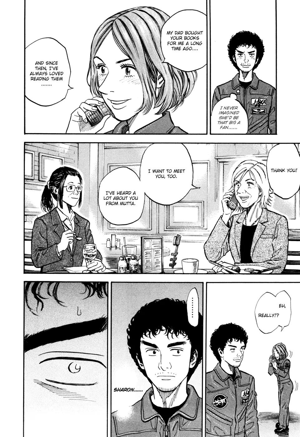 Uchuu Kyoudai Chapter 116 page 19 - Chapter 116: The Person Wishing for Far, Far Away