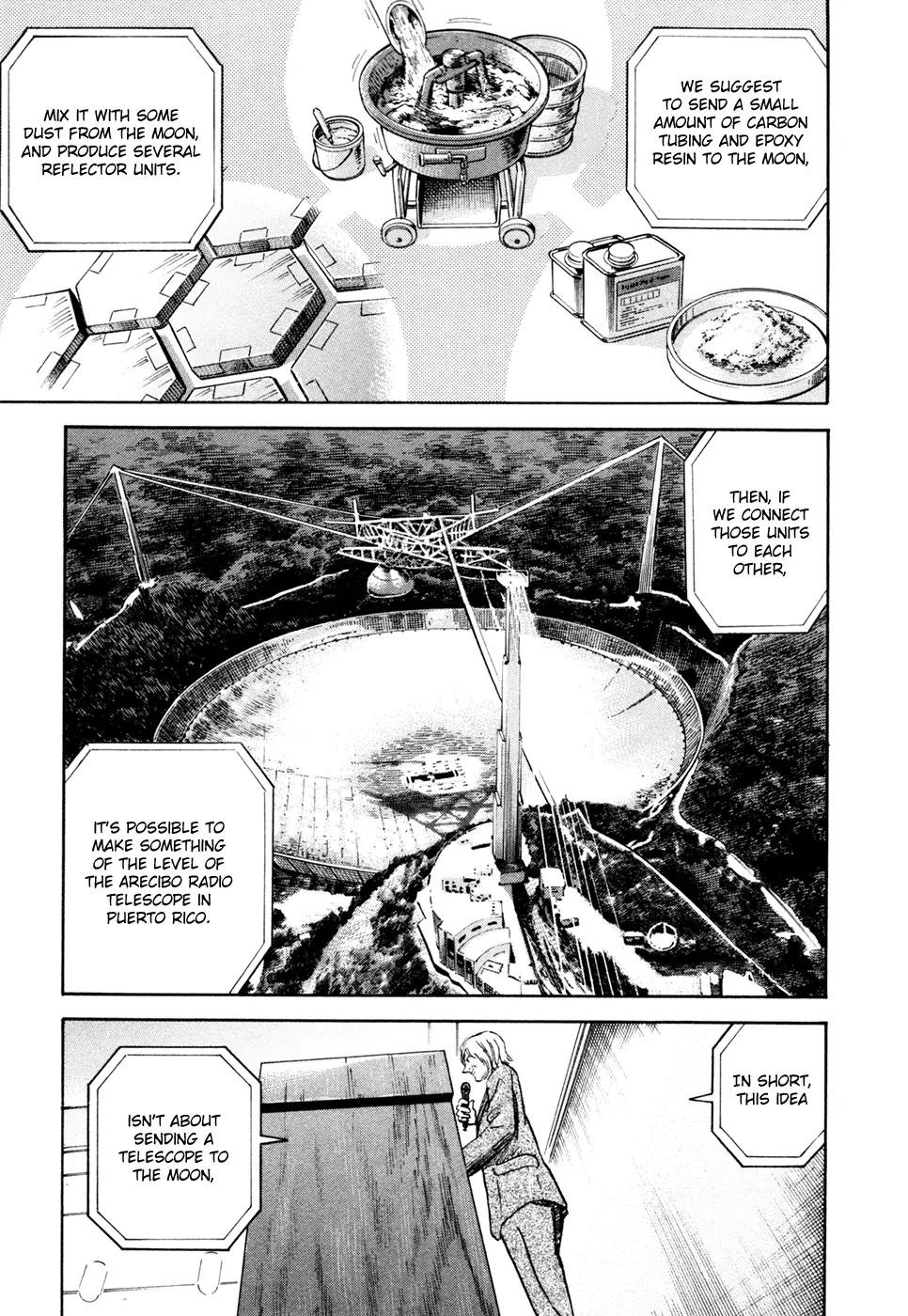 Uchuu Kyoudai Chapter 116 page 4 - Chapter 116: The Person Wishing for Far, Far Away