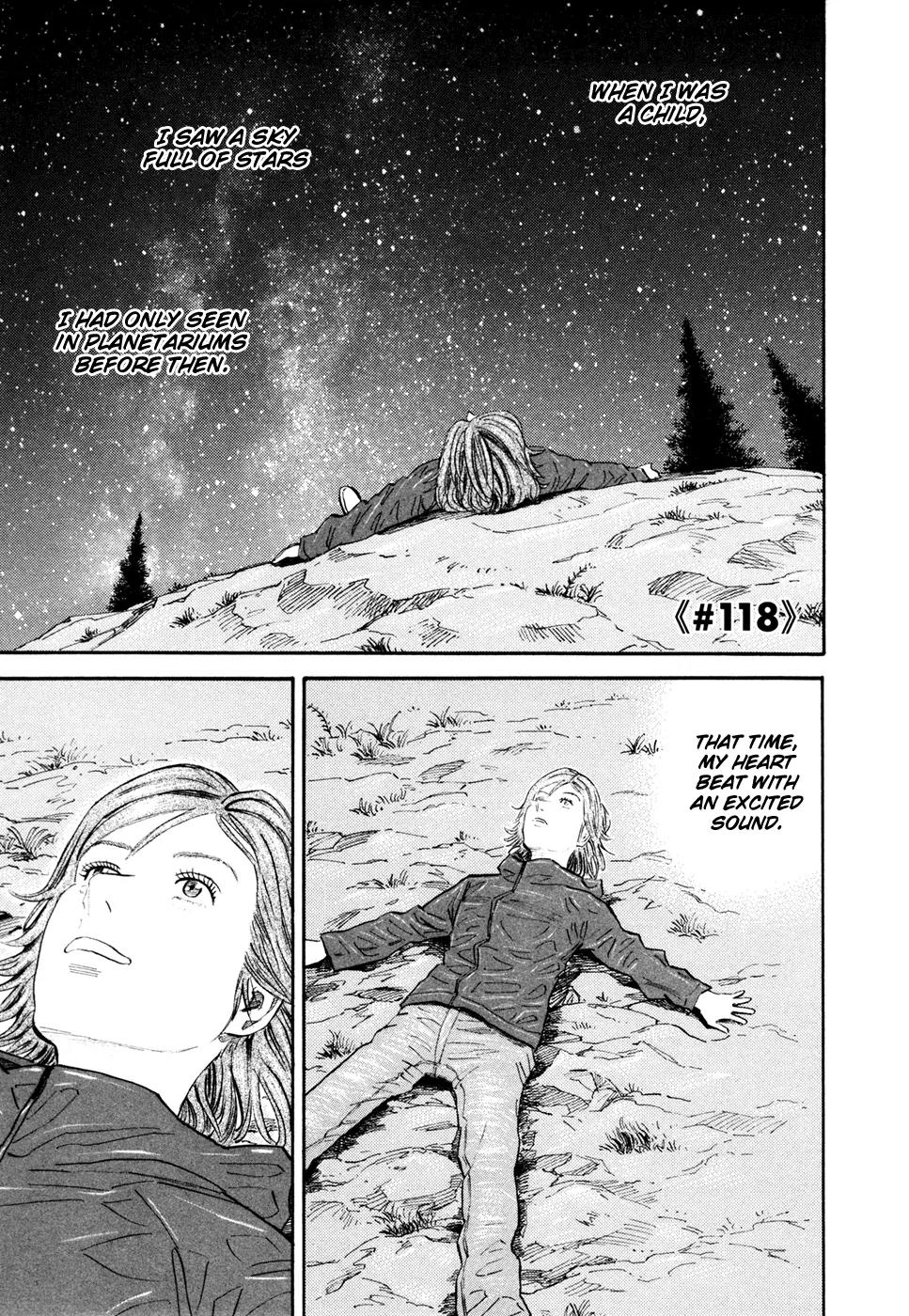 Uchuu Kyoudai Chapter 118 page 2 - Chapter 118: The Excited Heartbeat of Those Young Days