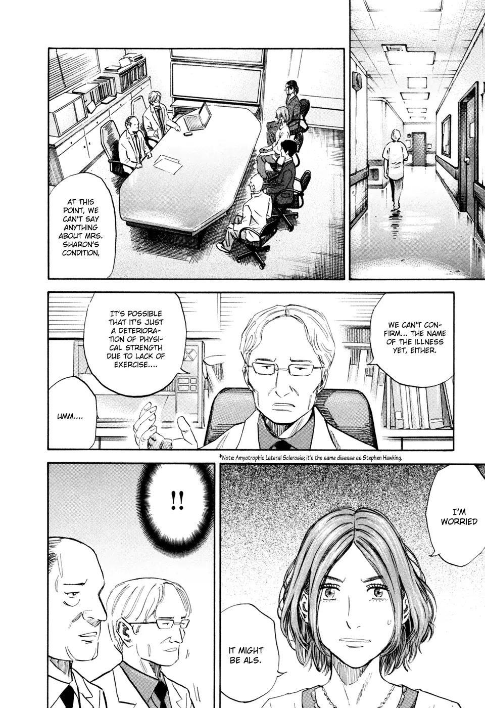Uchuu Kyoudai Chapter 119 page 7 - Chapter 119: Even Then, She Kept on Smiling
