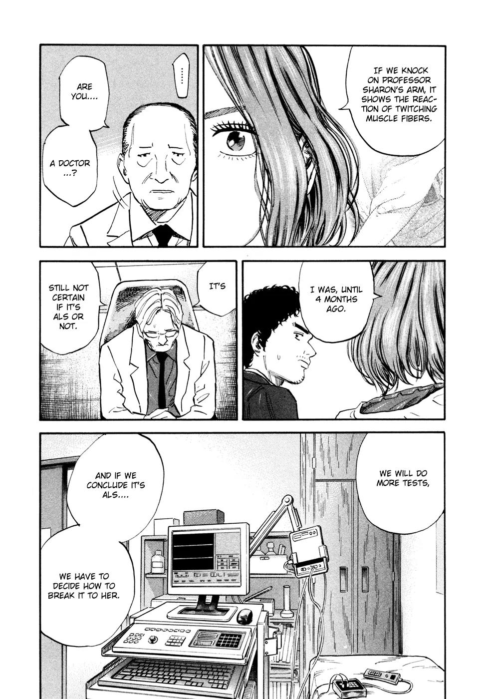 Uchuu Kyoudai Chapter 119 page 8 - Chapter 119: Even Then, She Kept on Smiling
