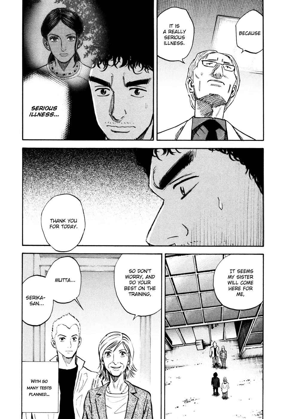 Uchuu Kyoudai Chapter 119 page 9 - Chapter 119: Even Then, She Kept on Smiling