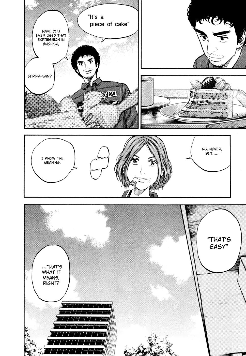 Uchuu Kyoudai Chapter 120 page 18 - Chapter 120: A Piece of Cake