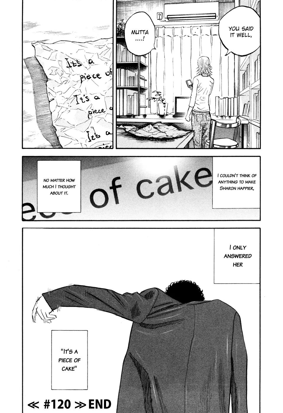 Uchuu Kyoudai Chapter 120 page 24 - Chapter 120: A Piece of Cake