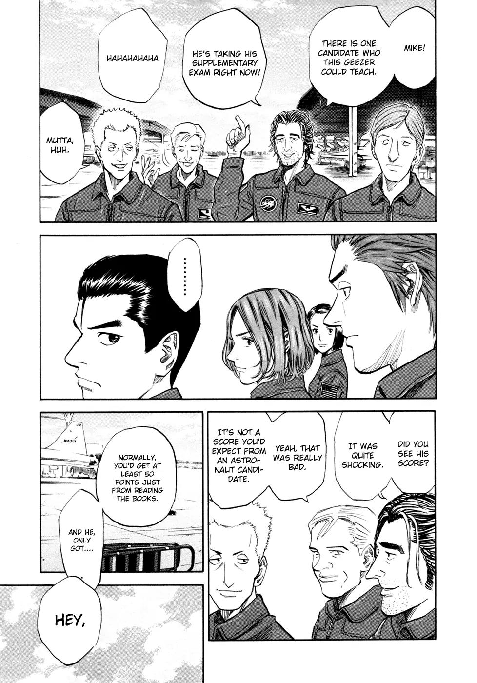 Uchuu Kyoudai Chapter 121 page 12 - Chapter 121: Supplementary Exam Rear-Ender