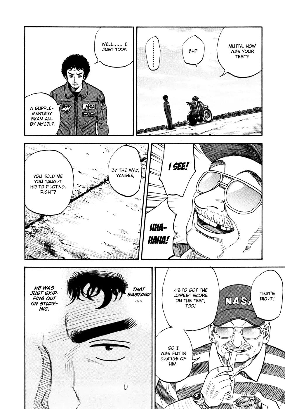 Uchuu Kyoudai Chapter 122 page 13 - Chapter 122 : Pilot ?n Wheel Chair