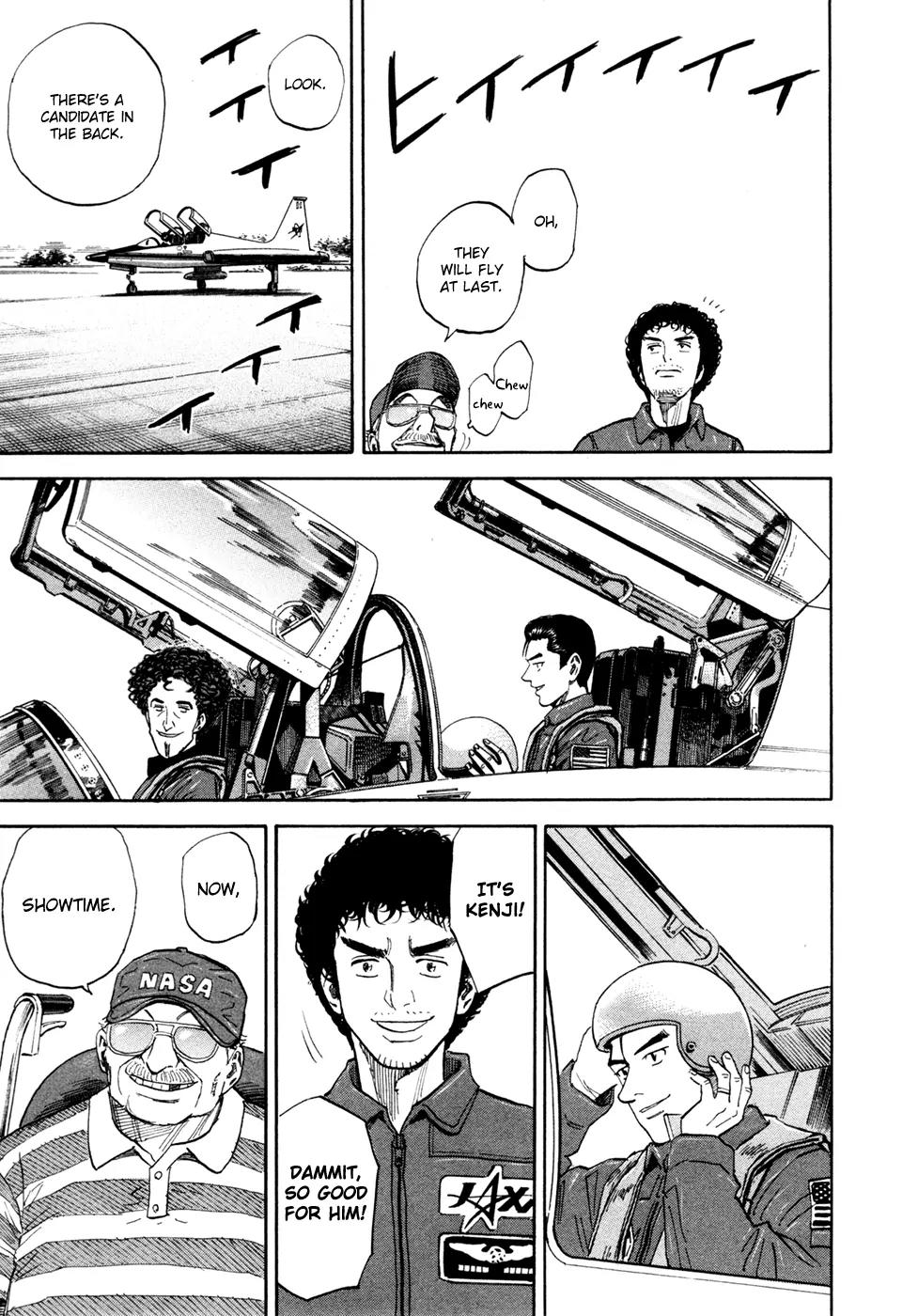 Uchuu Kyoudai Chapter 122 page 14 - Chapter 122 : Pilot ?n Wheel Chair