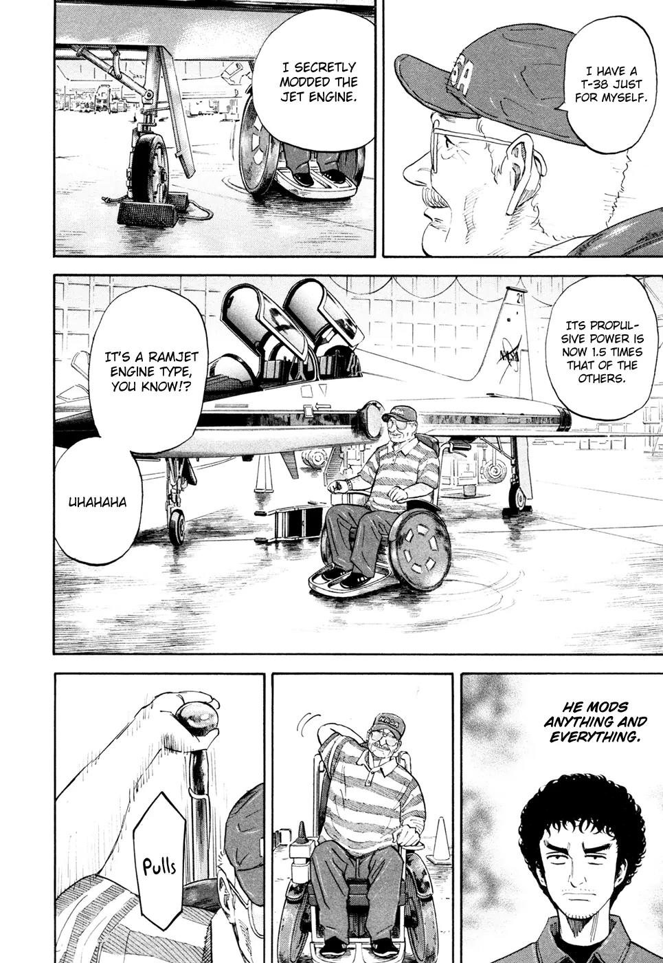 Uchuu Kyoudai Chapter 122 page 19 - Chapter 122 : Pilot ?n Wheel Chair