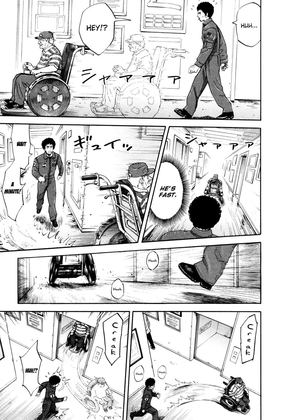 Uchuu Kyoudai Chapter 122 page 4 - Chapter 122 : Pilot ?n Wheel Chair