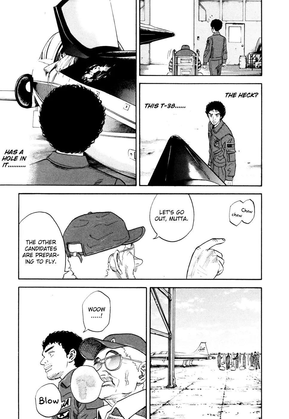 Uchuu Kyoudai Chapter 122 page 8 - Chapter 122 : Pilot ?n Wheel Chair