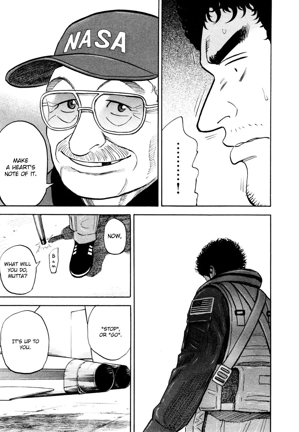 Uchuu Kyoudai Chapter 123 page 19 - Chapter 123