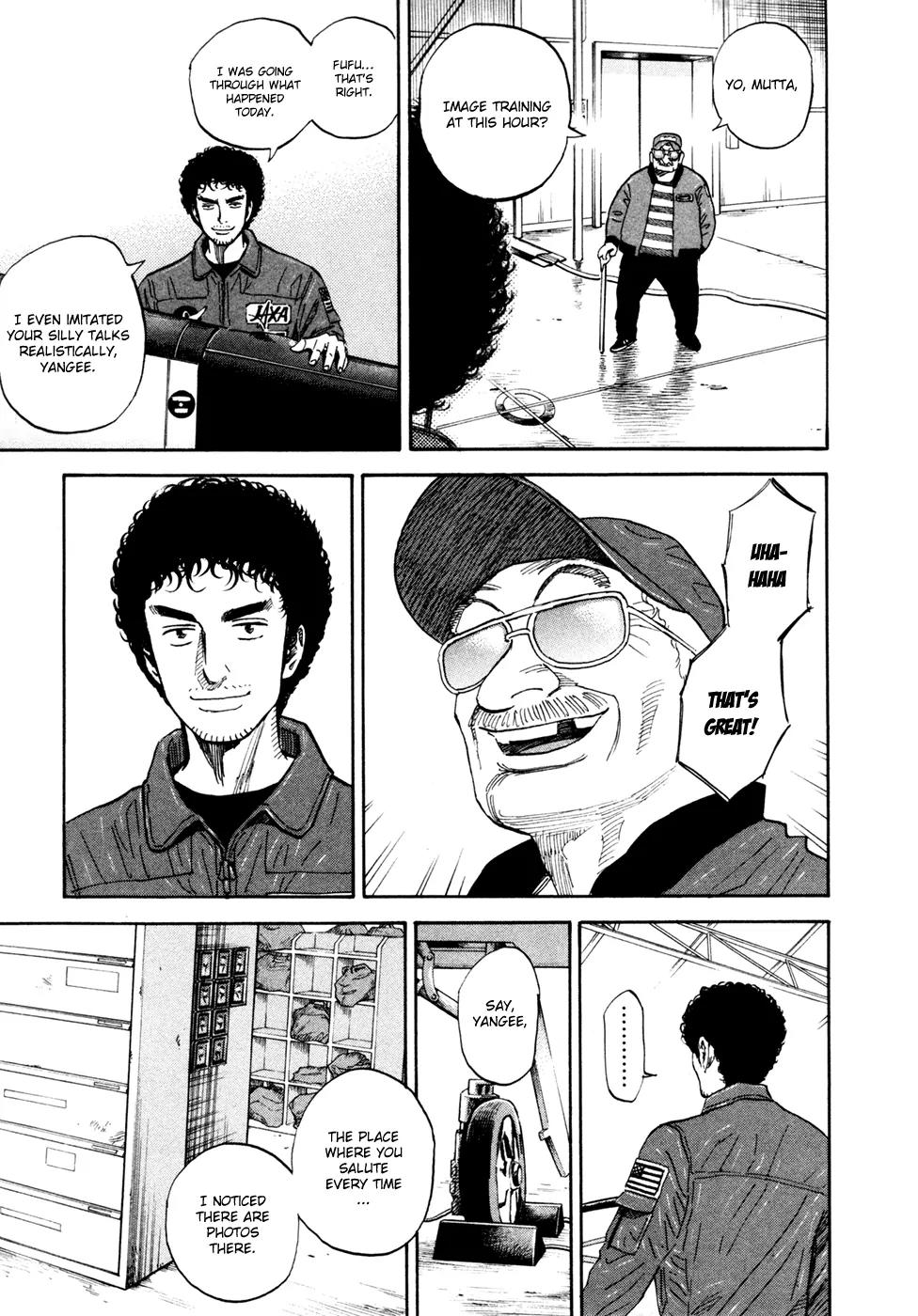 Uchuu Kyoudai Chapter 126 page 17 - Chapter 126