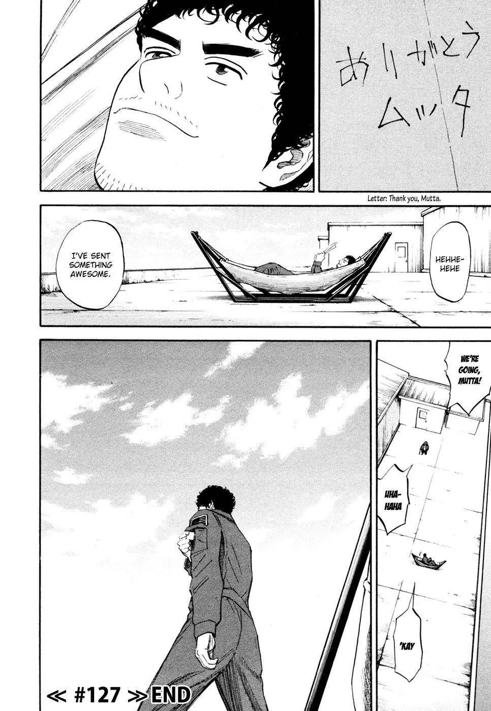 Uchuu Kyoudai Chapter 127 page 21 - Chapter 127