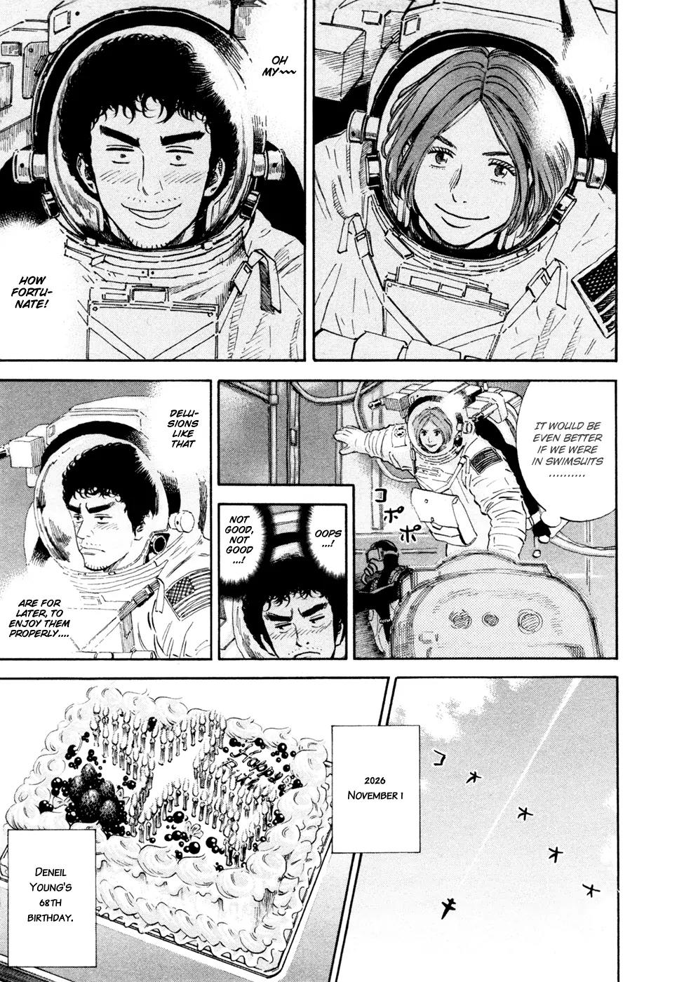 Uchuu Kyoudai Chapter 128 page 8 - Chapter 128 : Last Young