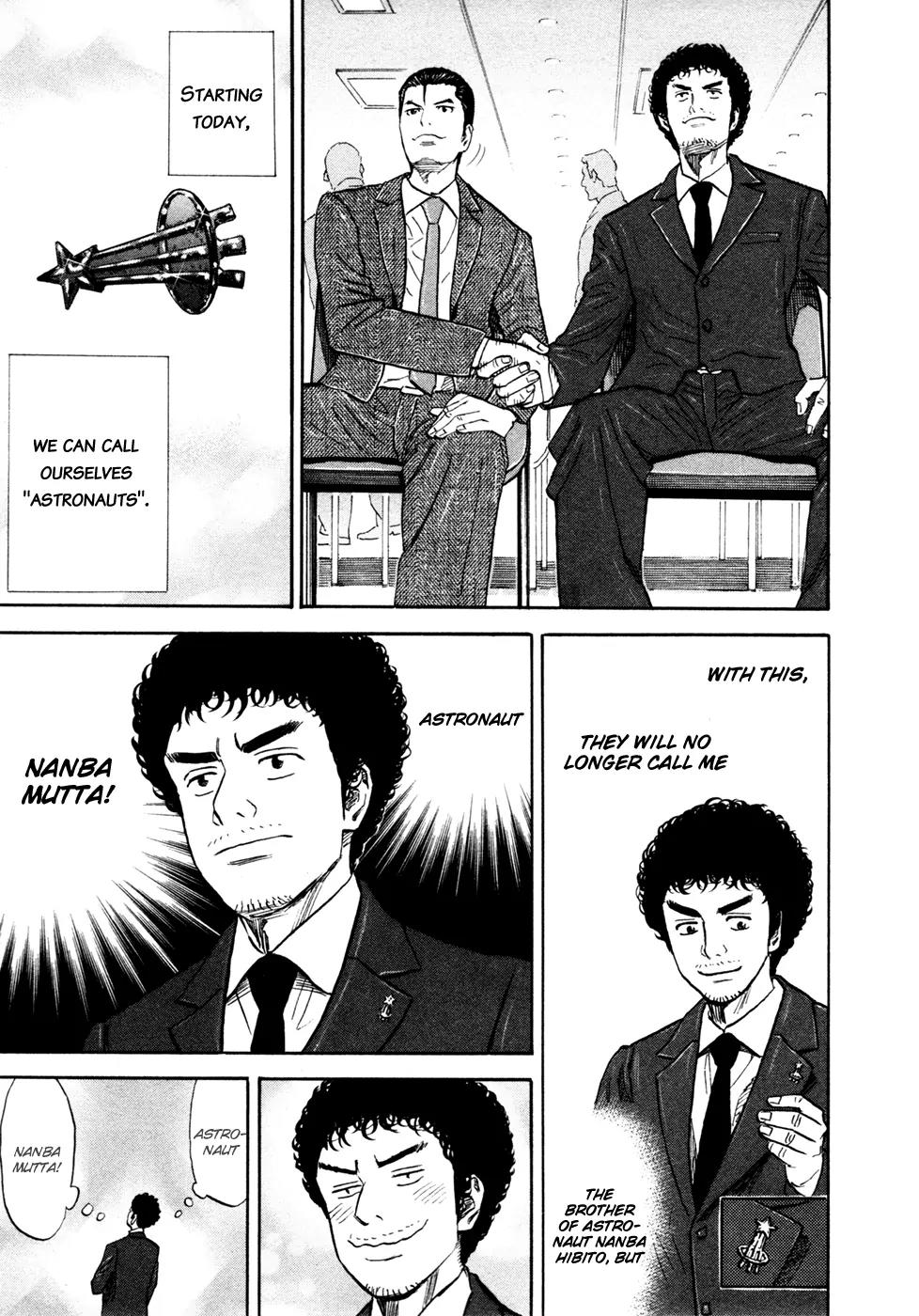 Uchuu Kyoudai Chapter 129 page 13 - Chapter 129: Lined Up Next to Hibito