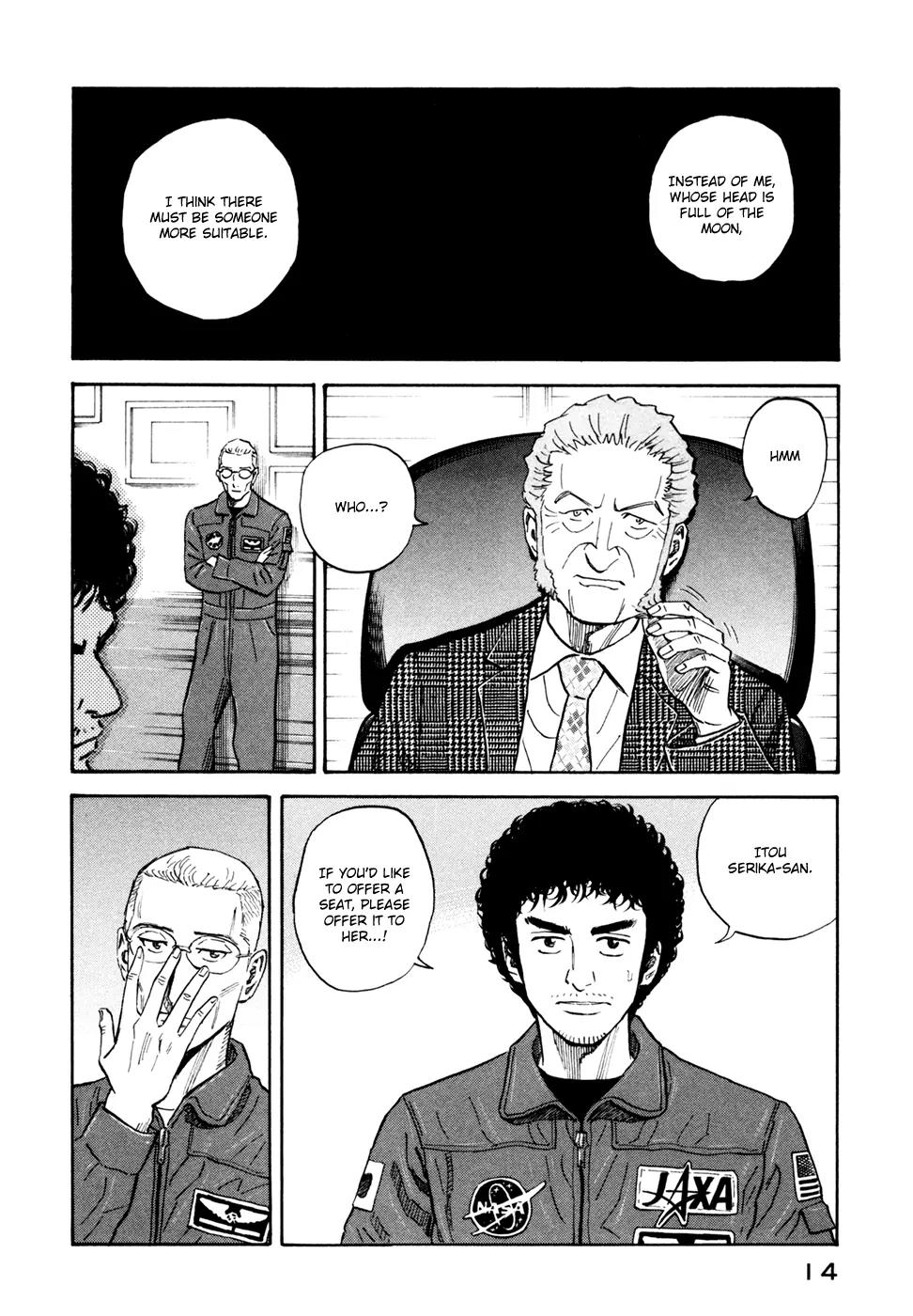 Uchuu Kyoudai Chapter 130 page 16 - Chapter 130