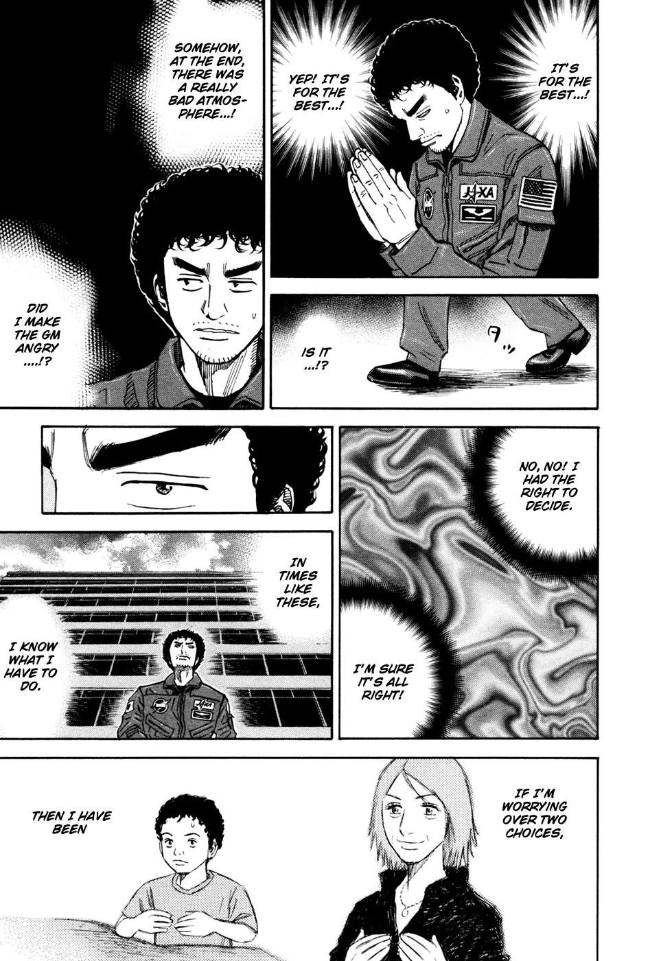 Uchuu Kyoudai Chapter 130 page 19 - Chapter 130
