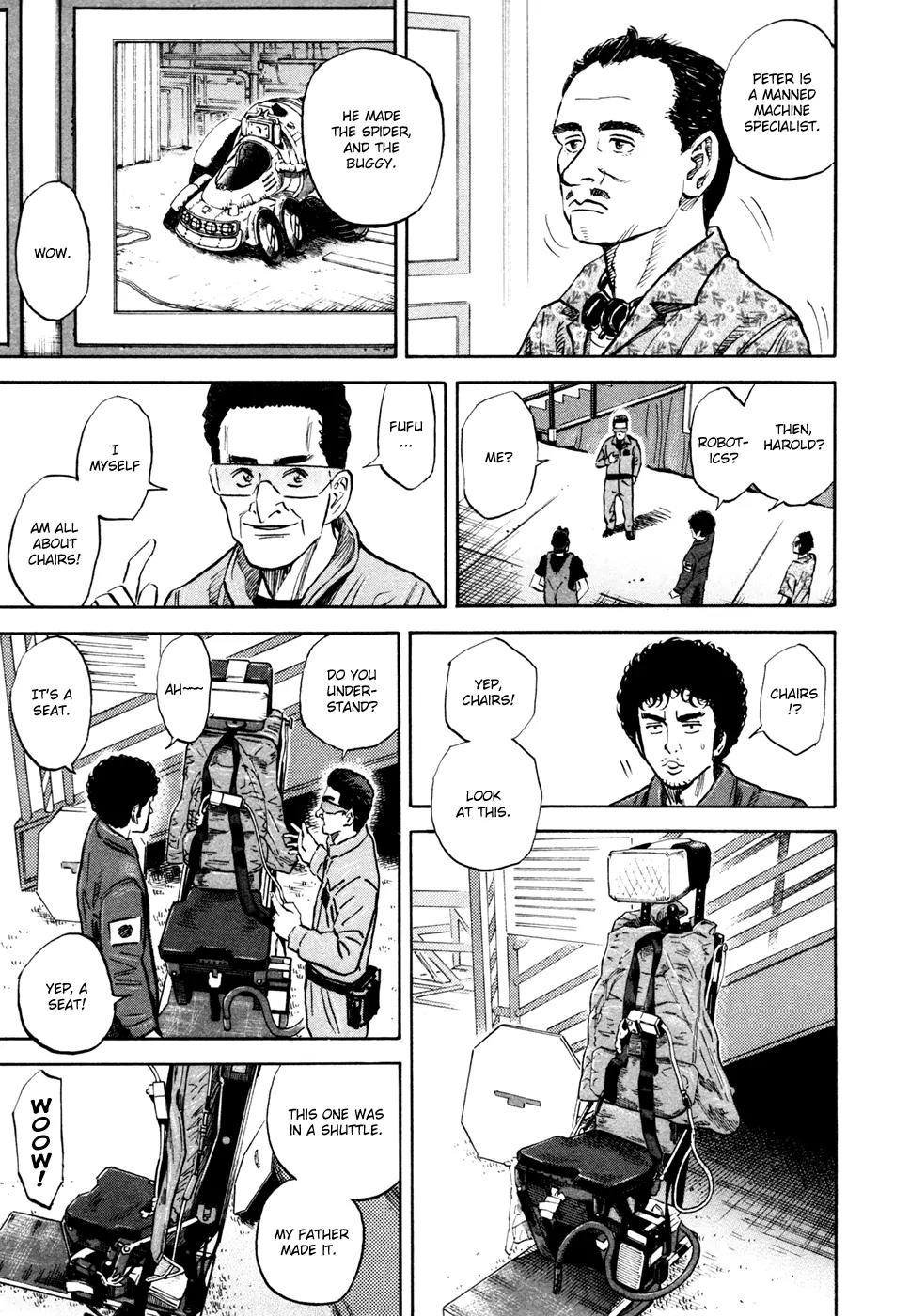 Uchuu Kyoudai Chapter 131 page 10 - Chapter 131: Readiness to Give Up