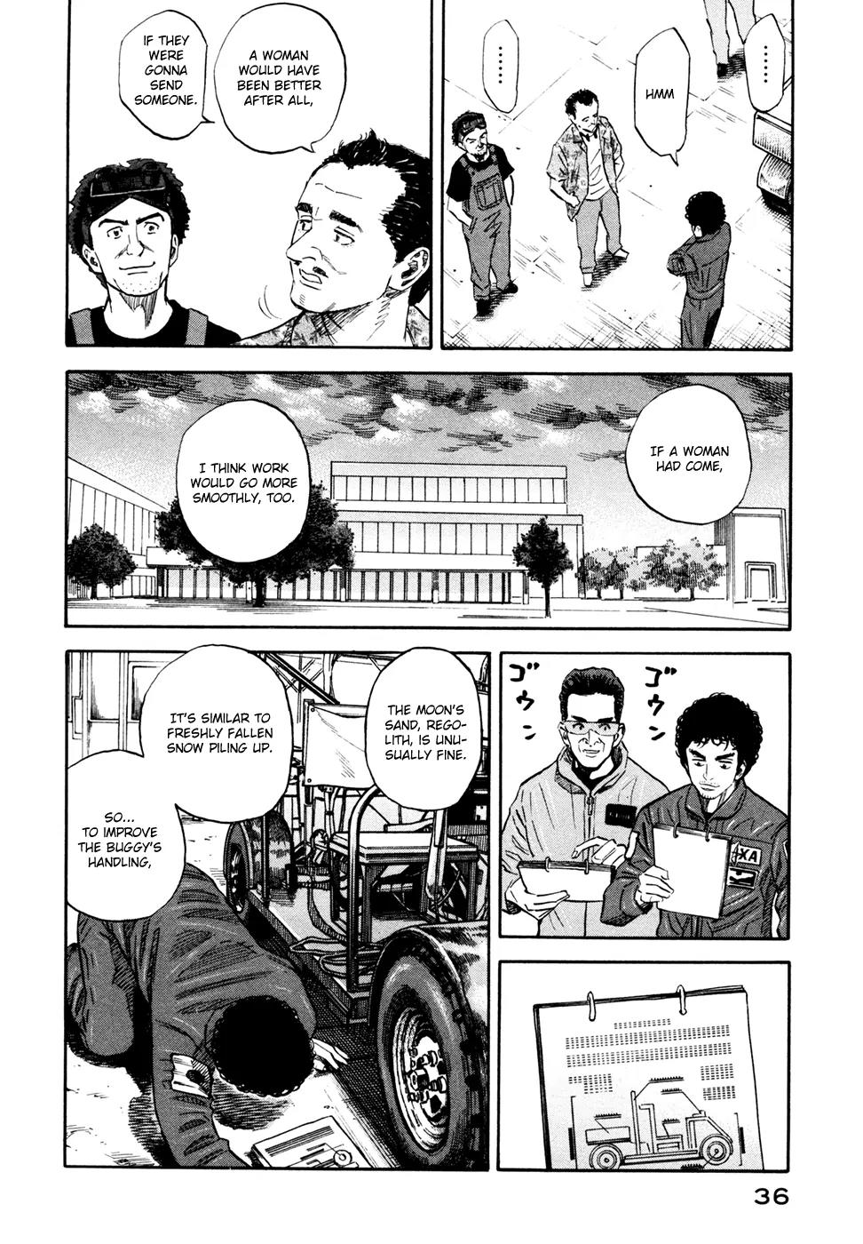 Uchuu Kyoudai Chapter 131 page 13 - Chapter 131: Readiness to Give Up