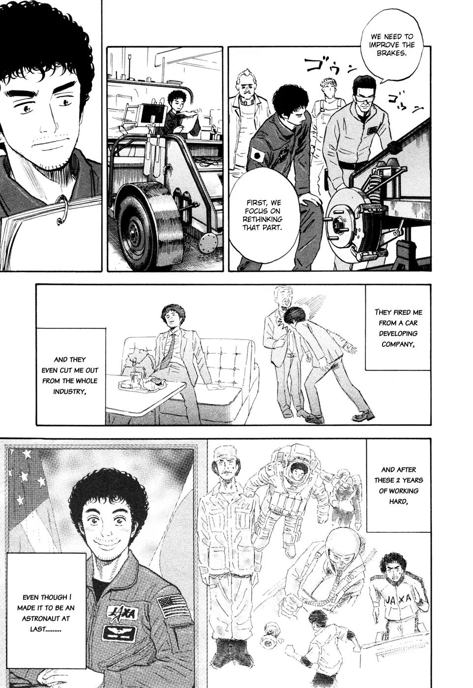 Uchuu Kyoudai Chapter 131 page 14 - Chapter 131: Readiness to Give Up