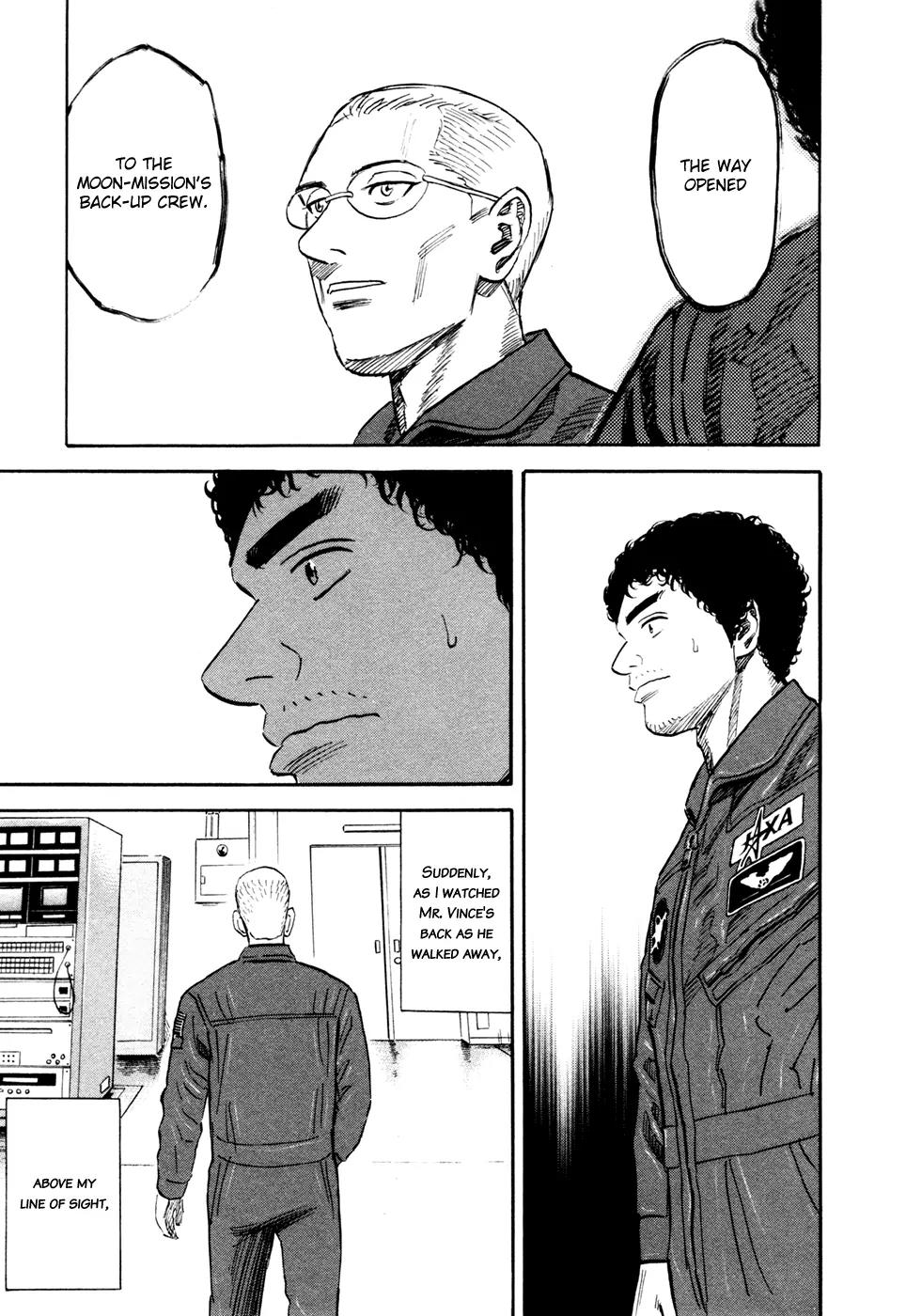 Uchuu Kyoudai Chapter 131 page 18 - Chapter 131: Readiness to Give Up