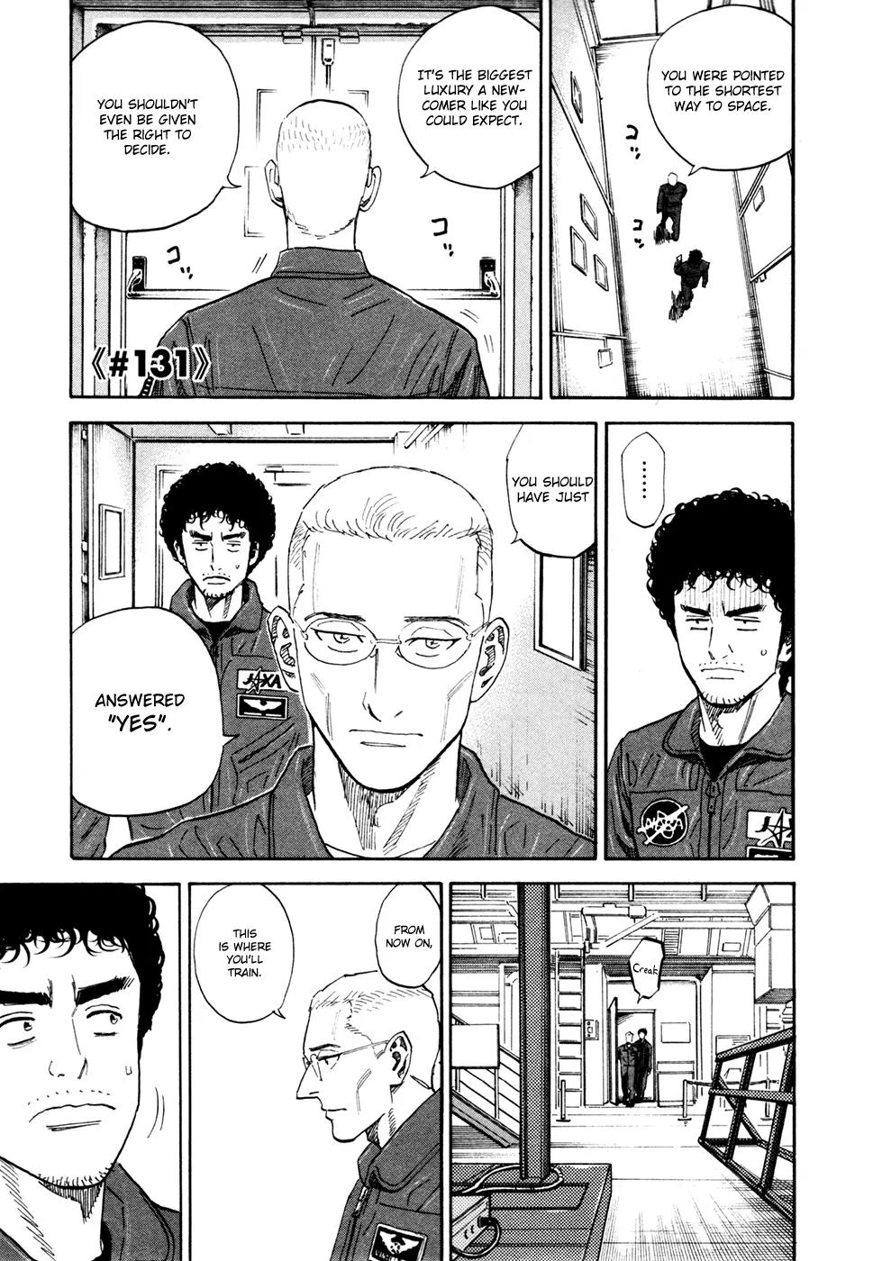 Uchuu Kyoudai Chapter 131 page 2 - Chapter 131: Readiness to Give Up