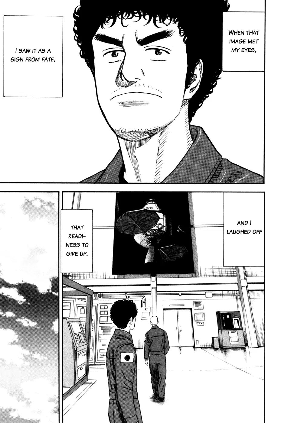 Uchuu Kyoudai Chapter 131 page 20 - Chapter 131: Readiness to Give Up