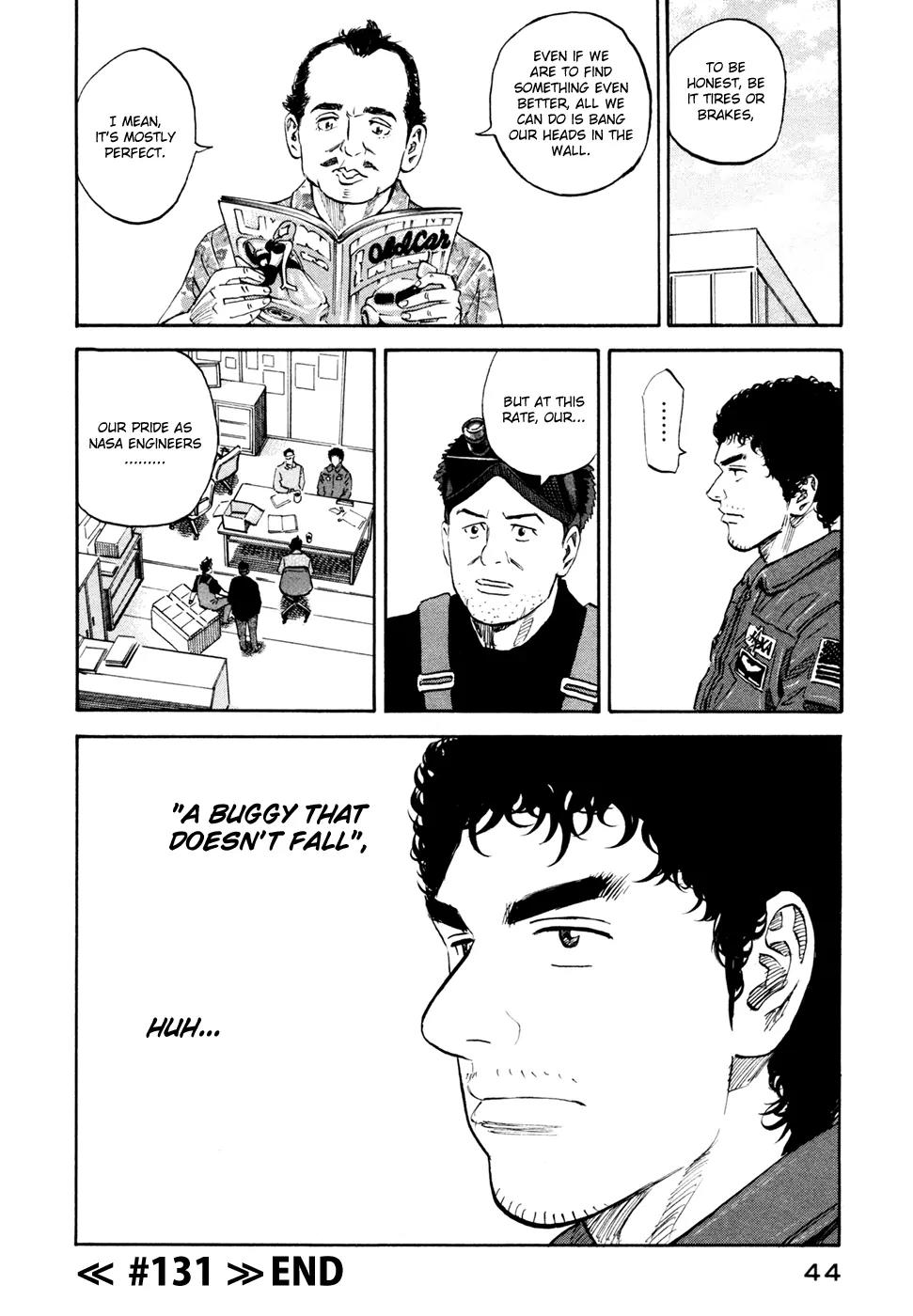 Uchuu Kyoudai Chapter 131 page 21 - Chapter 131: Readiness to Give Up