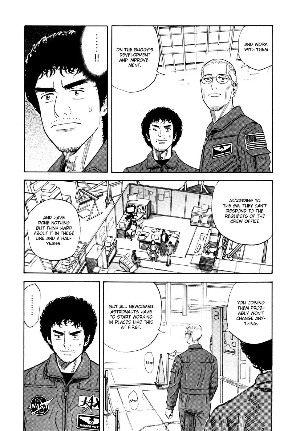 Uchuu Kyoudai Chapter 131 page 5 - Chapter 131: Readiness to Give Up
