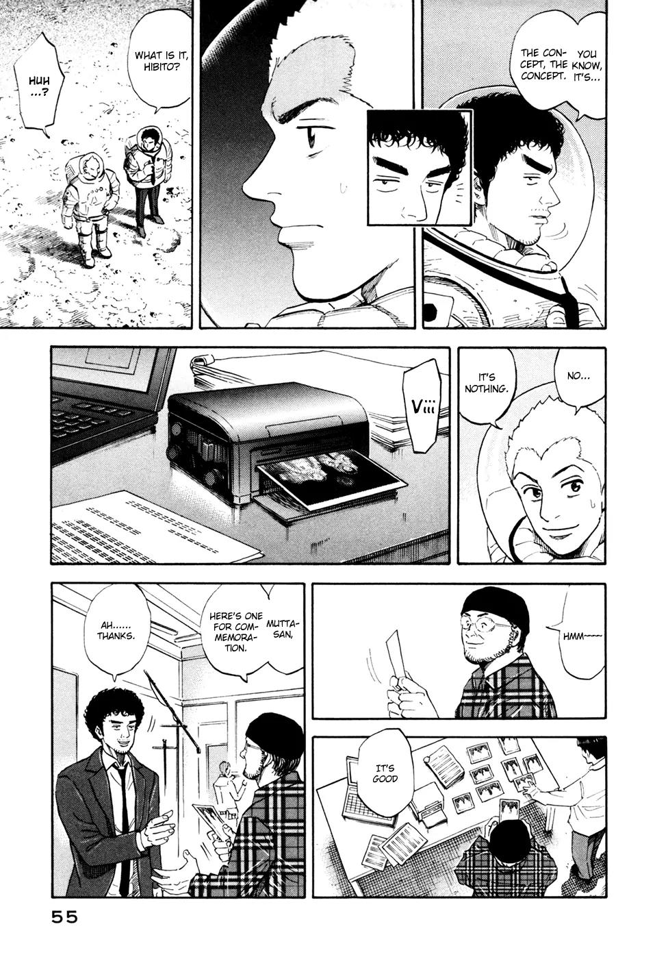Uchuu Kyoudai Chapter 132 page 10 - Chapter 132
