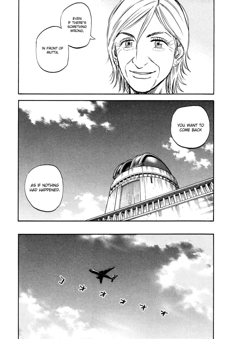 Uchuu Kyoudai Chapter 133 page 20 - Chapter 133