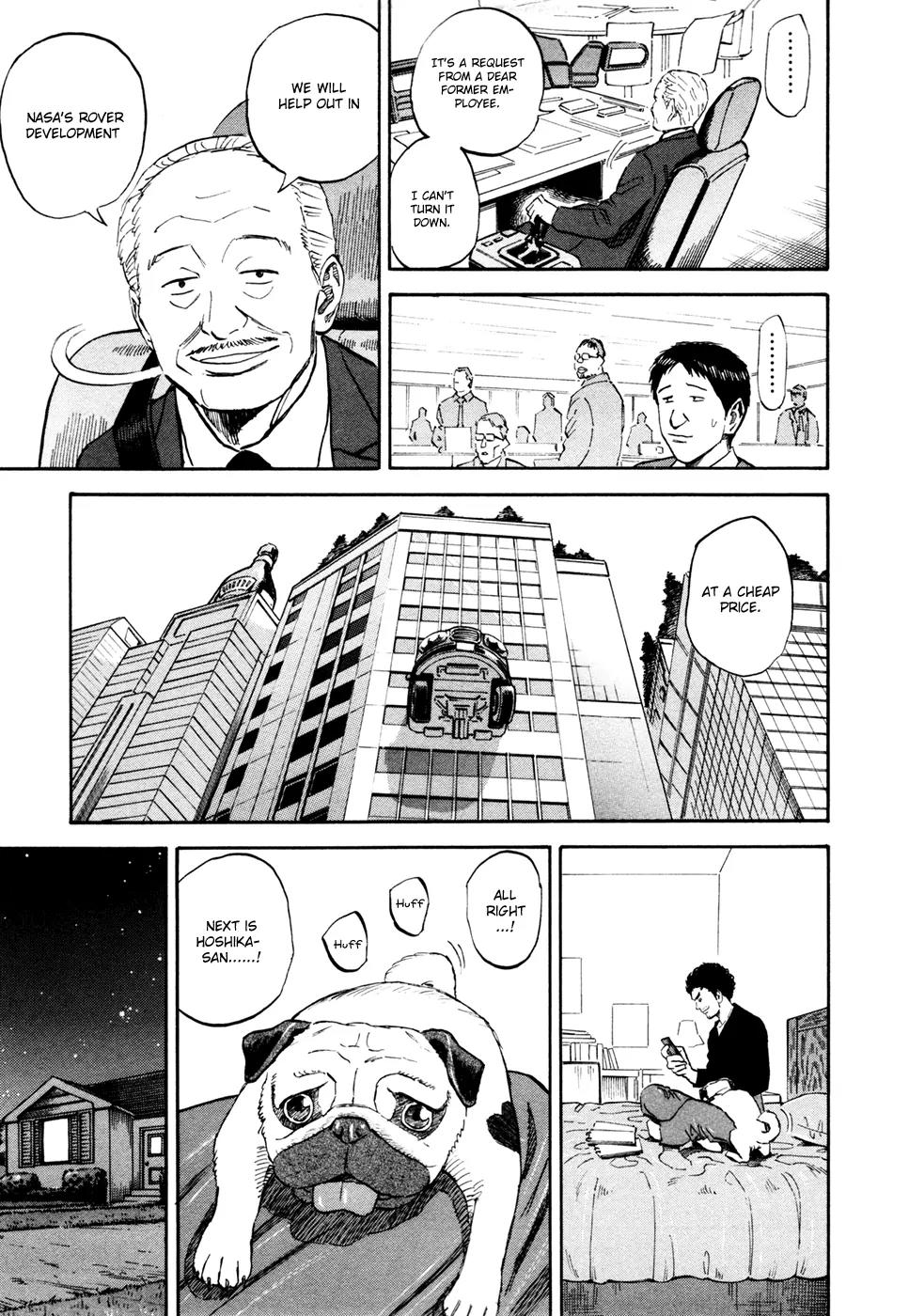 Uchuu Kyoudai Chapter 134 page 16 - Chapter 134: It Might Be A Solution