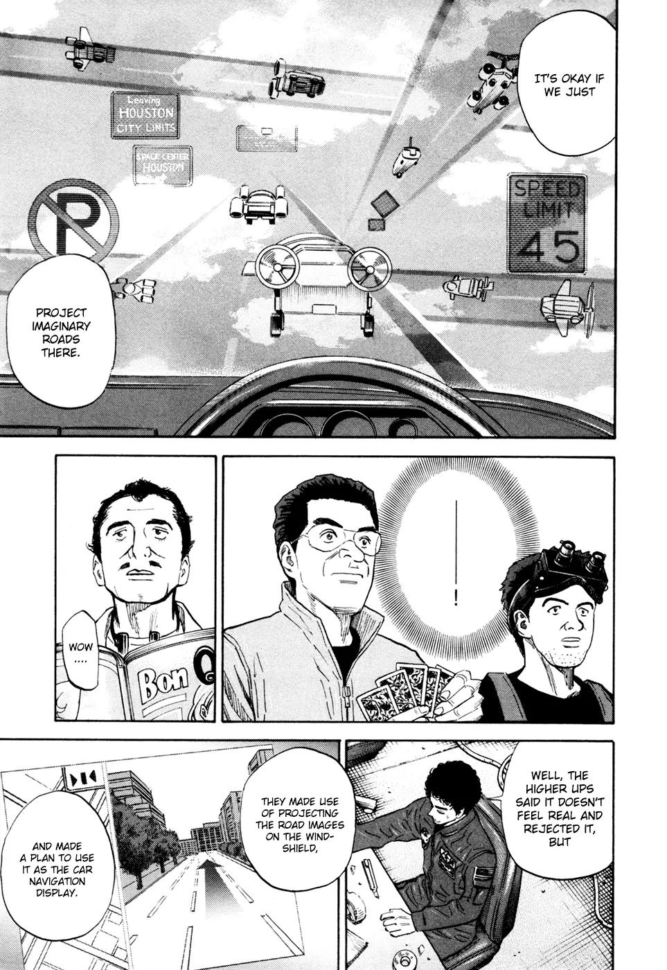 Uchuu Kyoudai Chapter 135 page 11 - Chapter 135: Trackless Path On The Moon