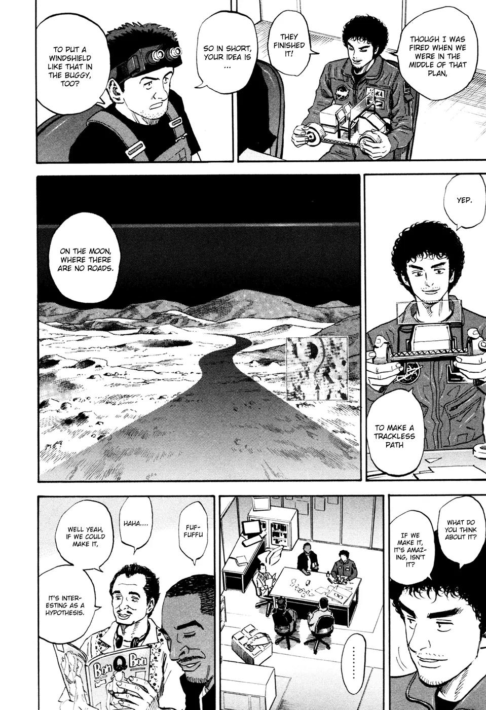 Uchuu Kyoudai Chapter 135 page 12 - Chapter 135: Trackless Path On The Moon