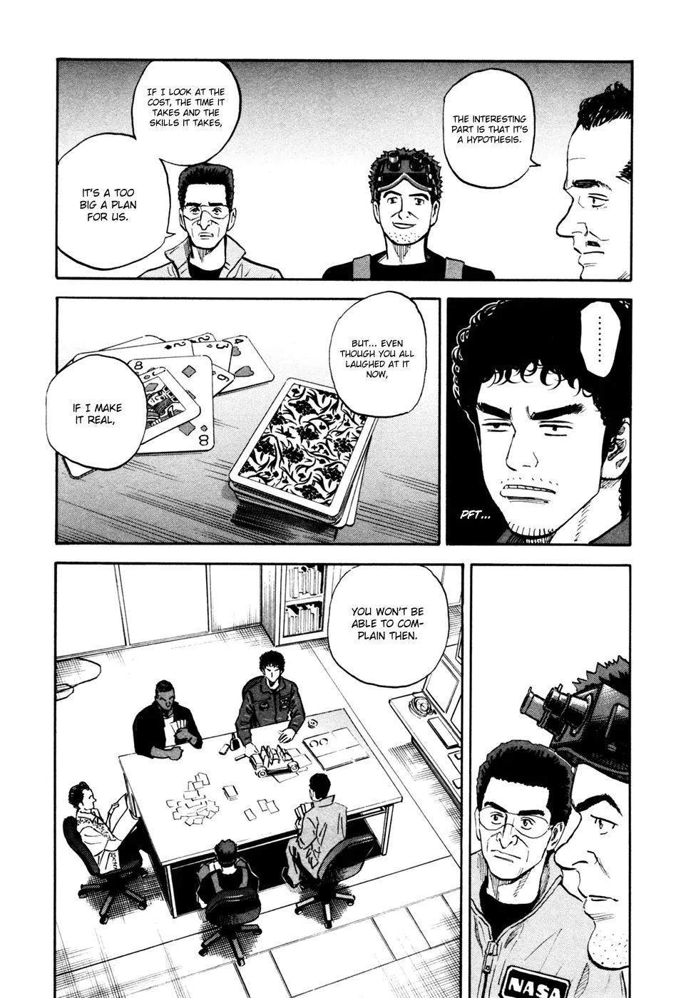 Uchuu Kyoudai Chapter 135 page 13 - Chapter 135: Trackless Path On The Moon