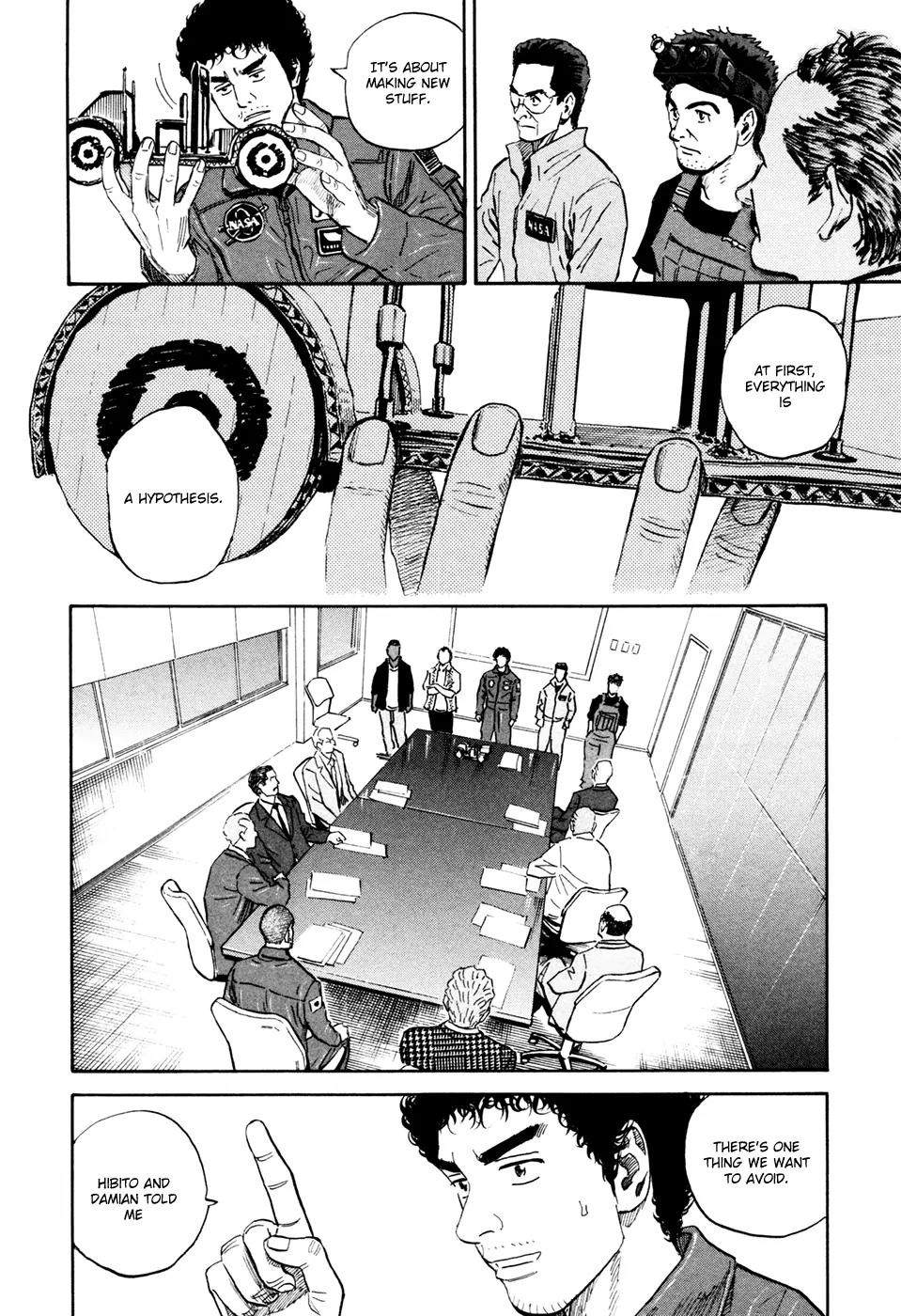 Uchuu Kyoudai Chapter 135 page 14 - Chapter 135: Trackless Path On The Moon