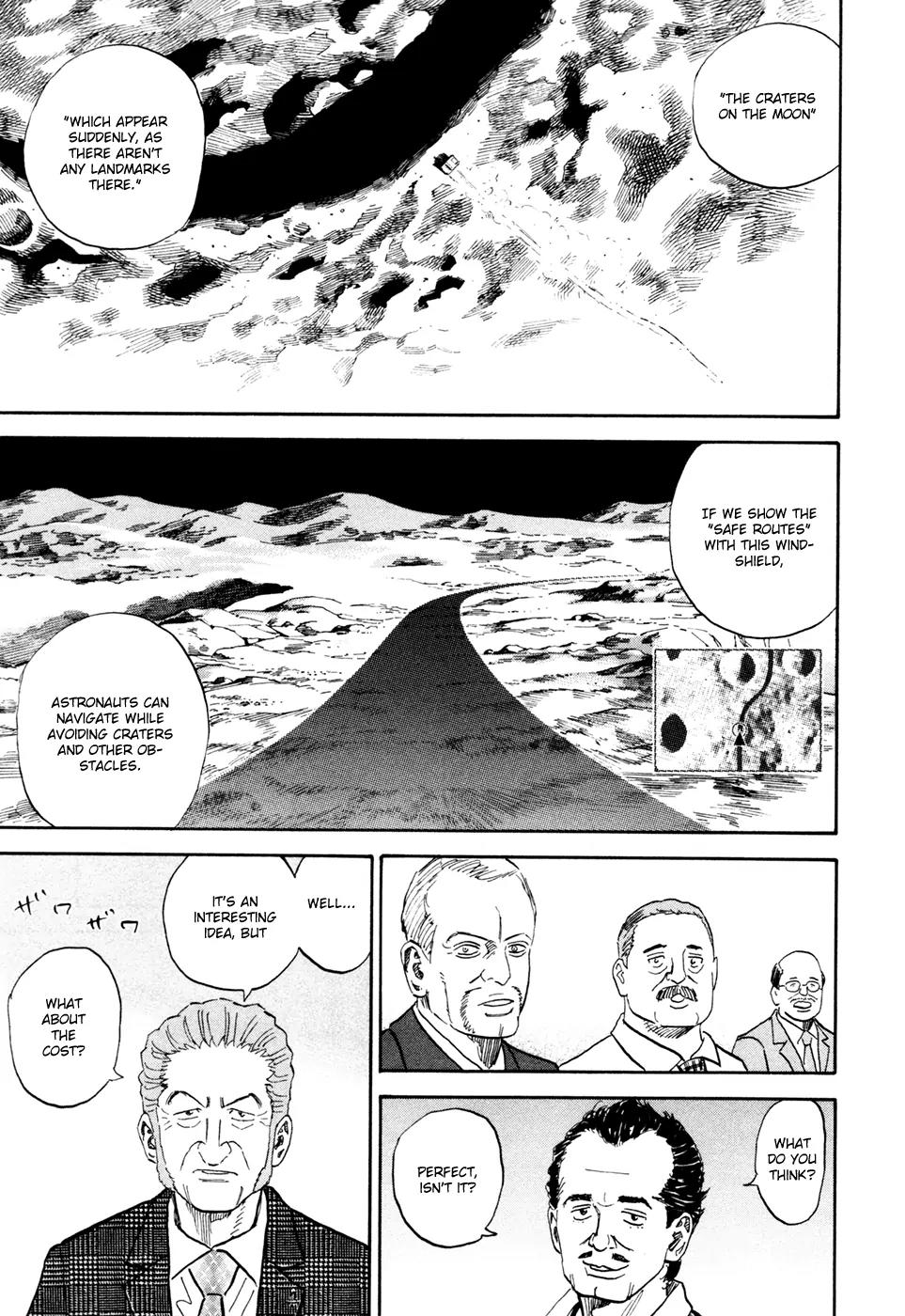 Uchuu Kyoudai Chapter 135 page 15 - Chapter 135: Trackless Path On The Moon