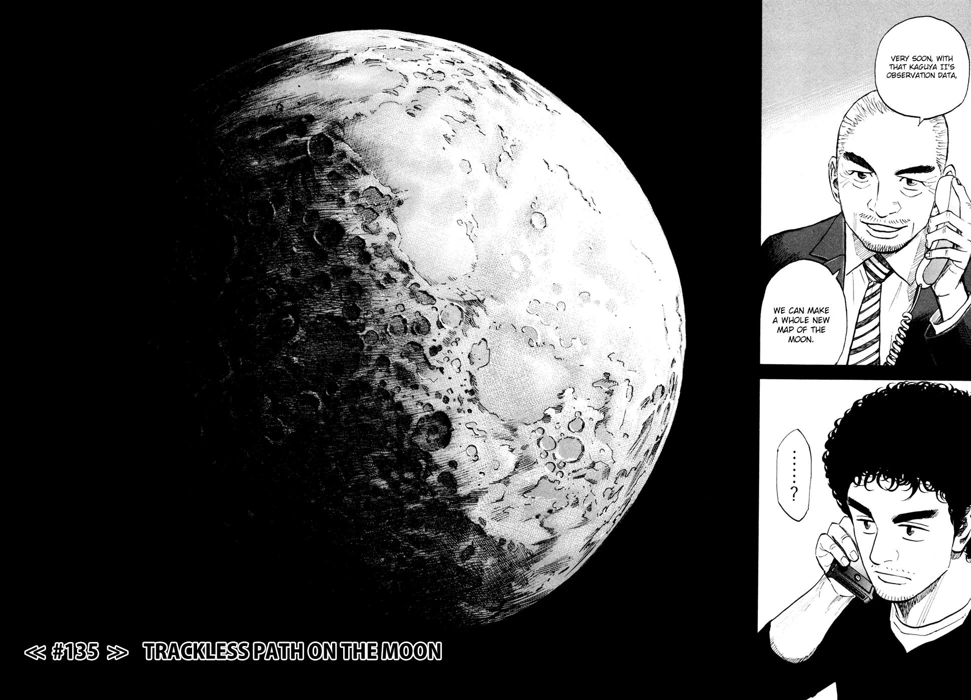 Uchuu Kyoudai Chapter 135 page 3 - Chapter 135: Trackless Path On The Moon