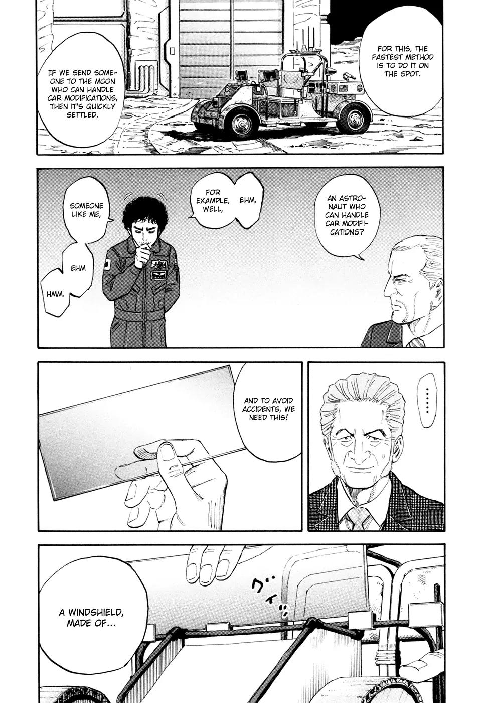 Uchuu Kyoudai Chapter 135 page 7 - Chapter 135: Trackless Path On The Moon