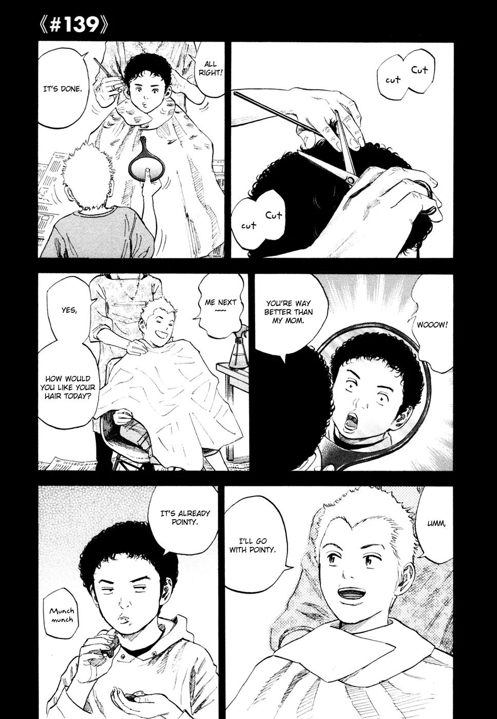 Uchuu Kyoudai Chapter 139 page 2 - Chapter 139: My Hands