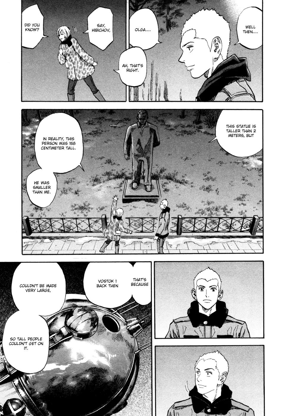 Uchuu Kyoudai Chapter 147 page 10 - Chapter 147: Olga, Hibito, and Gagarin
