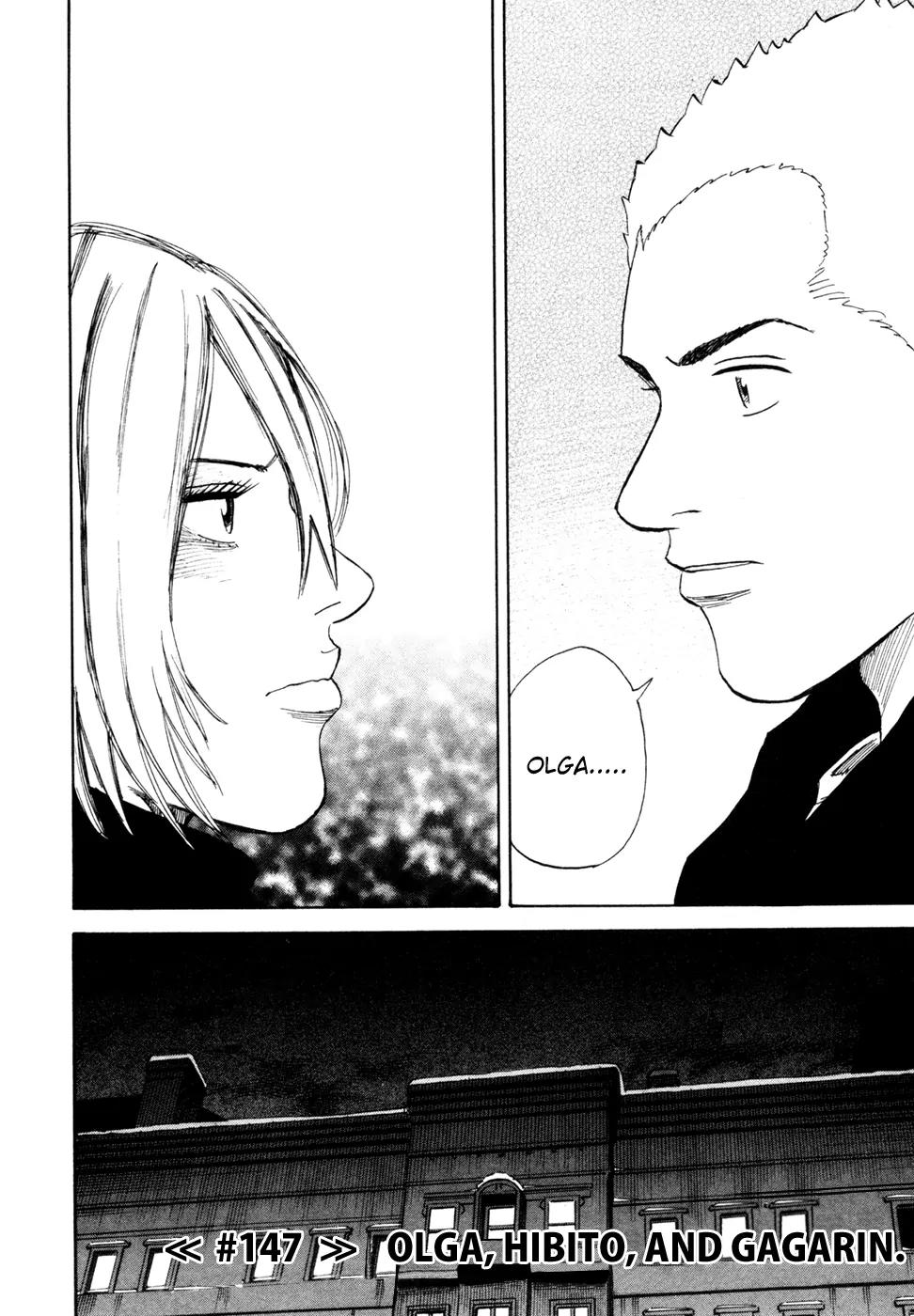 Uchuu Kyoudai Chapter 147 page 3 - Chapter 147: Olga, Hibito, and Gagarin