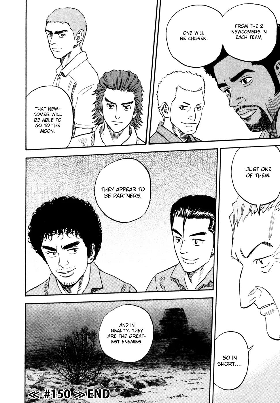 Uchuu Kyoudai Chapter 150 page 21 - Chapter 150: Ant and Monster