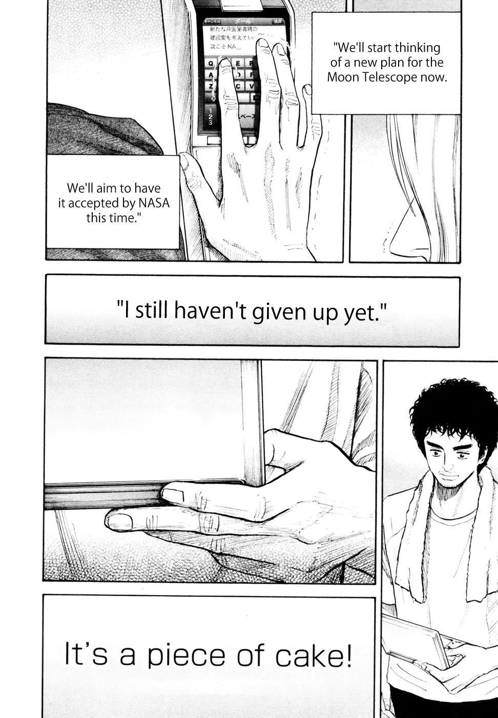 Uchuu Kyoudai Chapter 159 page 13 - Chapter 159: He Was On The Moon
