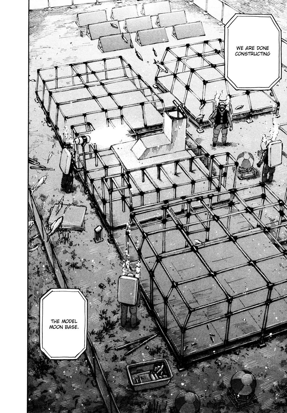 Uchuu Kyoudai Chapter 159 page 17 - Chapter 159: He Was On The Moon