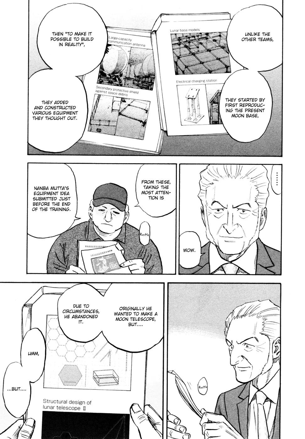 Uchuu Kyoudai Chapter 159 page 22 - Chapter 159: He Was On The Moon