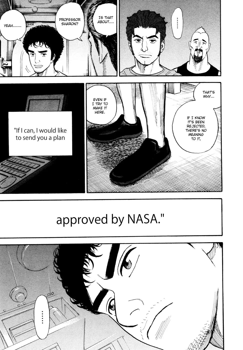 Uchuu Kyoudai Chapter 159 page 8 - Chapter 159: He Was On The Moon