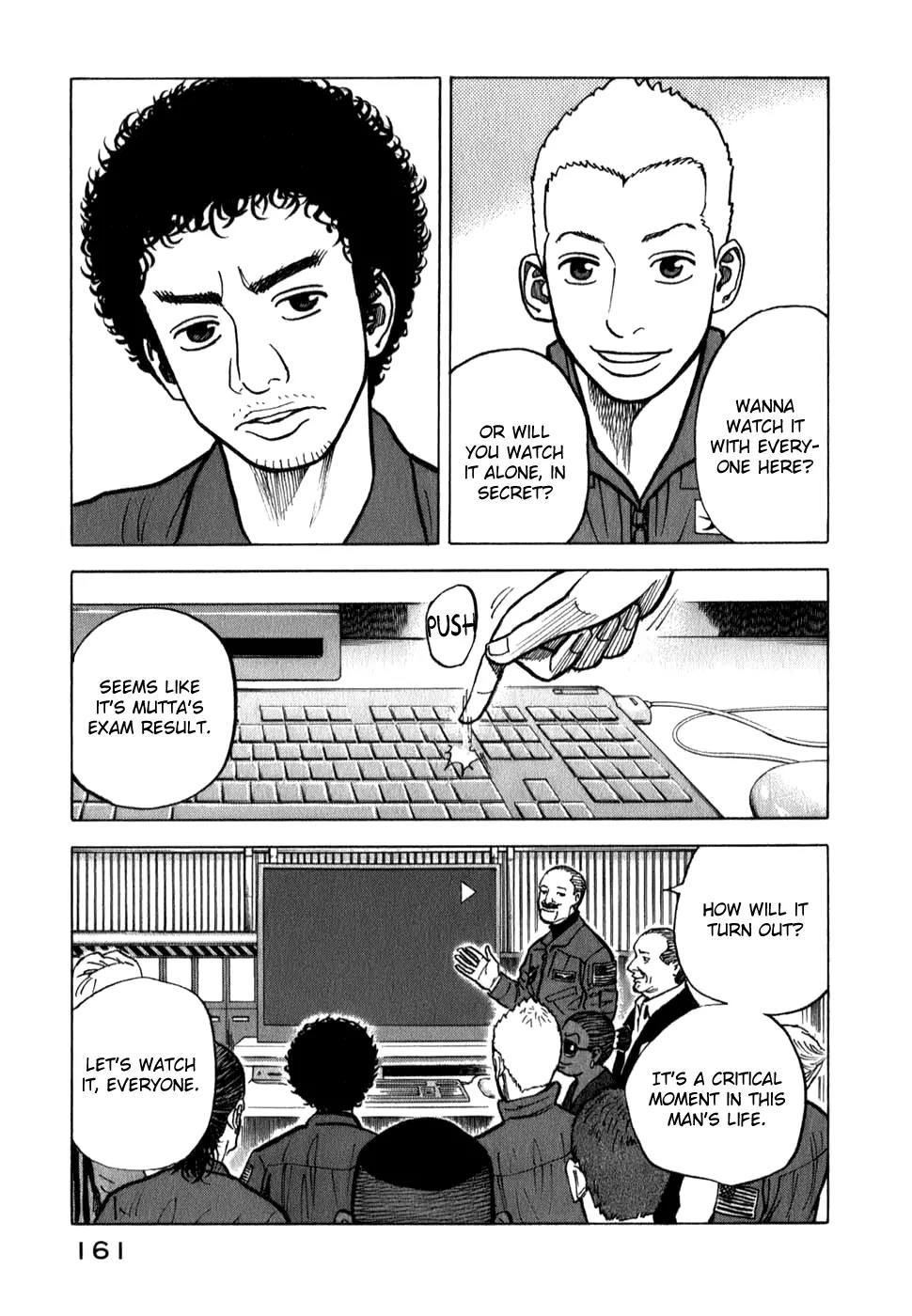 Uchuu Kyoudai Chapter 16 page 6 - Chapter 16 : Gripping E-Mail