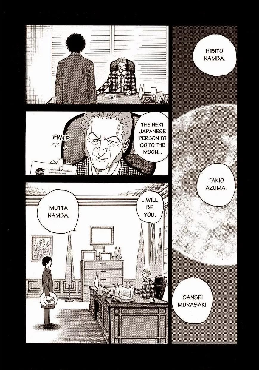 Uchuu Kyoudai Chapter 166 page 14 - Chapter 166: Same Seat