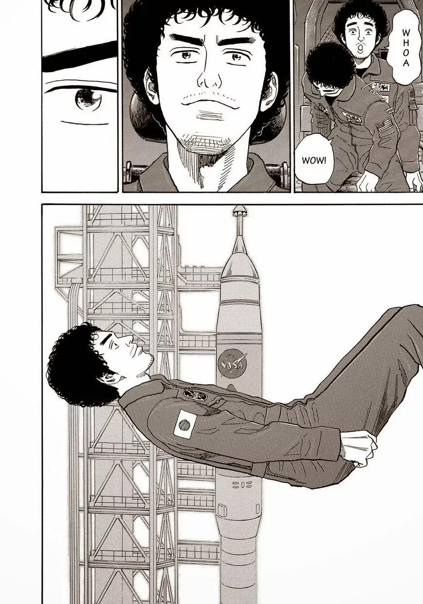 Uchuu Kyoudai Chapter 166 page 18 - Chapter 166: Same Seat